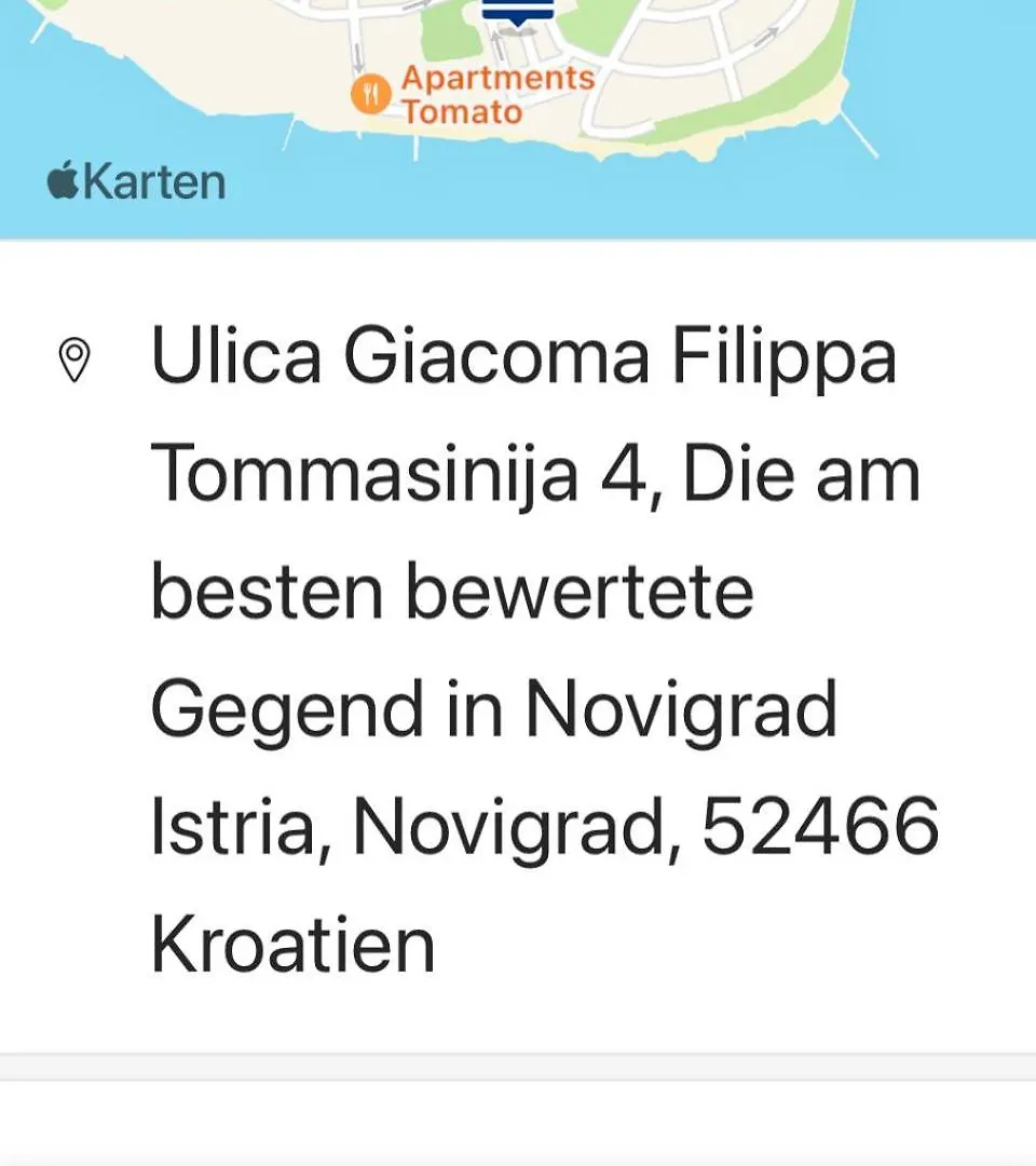 Apartment Gio Novigrad Istria